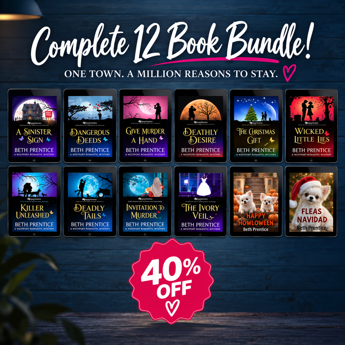 The Westport Romantic Mysteries Complete eBook Bundle