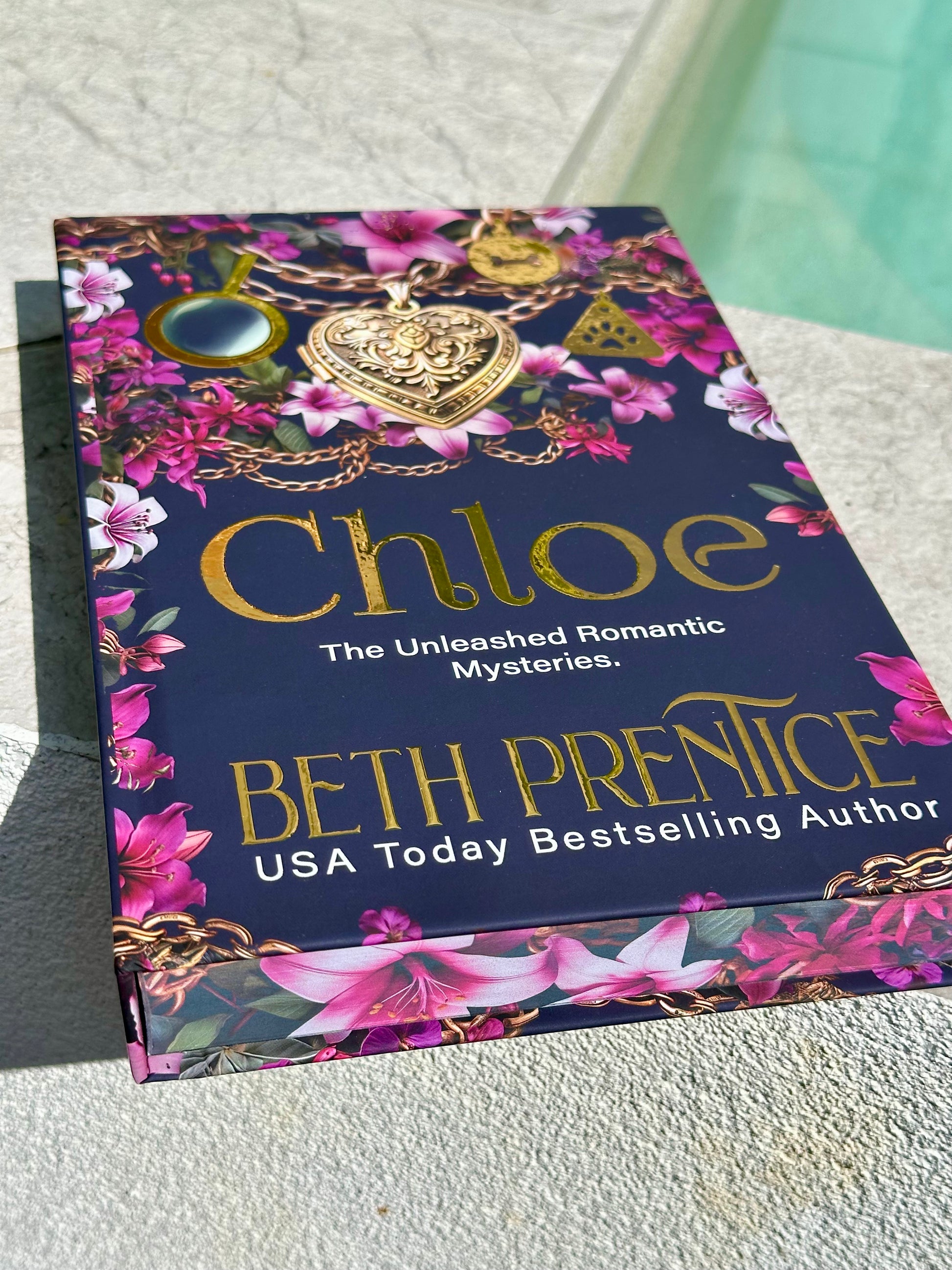 Beth Prentice Chloe The Unleashed cozy mystery special edition gold foil sprayed edges cover